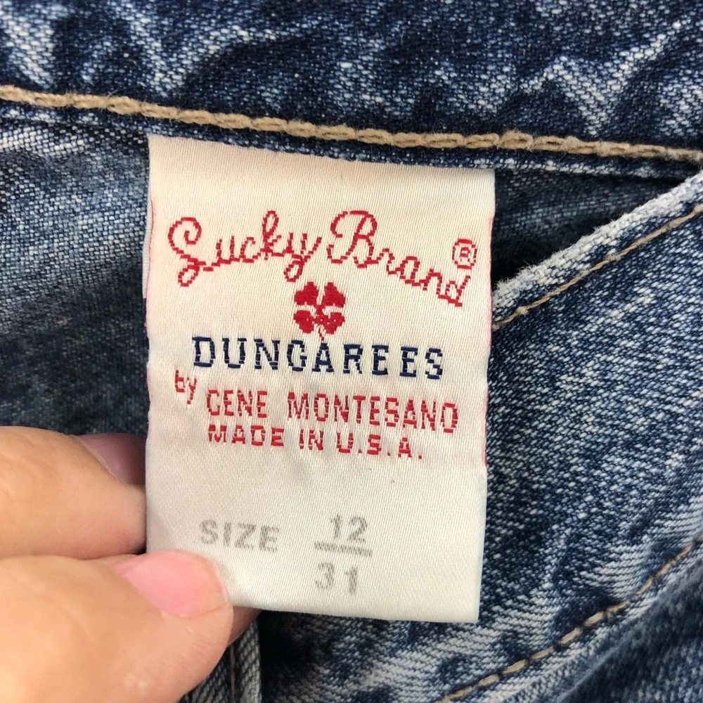 Lucky Brand Jeans Vintage Womens Size 12 Blue Low Rise Flare